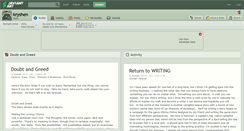 Desktop Screenshot of kryshen.deviantart.com