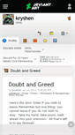 Mobile Screenshot of kryshen.deviantart.com