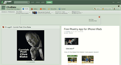 Desktop Screenshot of cliveblake.deviantart.com