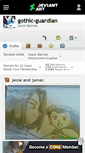 Mobile Screenshot of gothic-guardian.deviantart.com