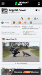 Mobile Screenshot of angelalouwe.deviantart.com