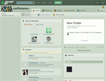 Tablet Screenshot of justtextures.deviantart.com