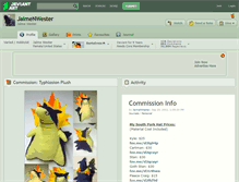 Tablet Screenshot of jaimenwester.deviantart.com