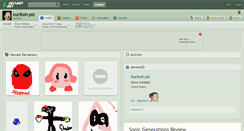 Desktop Screenshot of kuriboh-plz.deviantart.com
