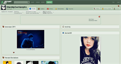 Desktop Screenshot of iwantmyownvampire.deviantart.com
