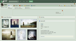 Desktop Screenshot of iryal.deviantart.com