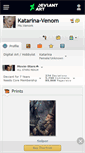 Mobile Screenshot of katarina-venom.deviantart.com