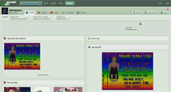 Desktop Screenshot of danaesun.deviantart.com