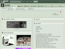 Tablet Screenshot of javicito.deviantart.com