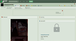 Desktop Screenshot of industrienormal.deviantart.com