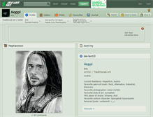 Tablet Screenshot of moppi.deviantart.com