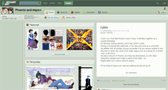 Desktop Screenshot of phoenix-and-maya.deviantart.com