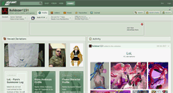 Desktop Screenshot of bulldozer1231.deviantart.com