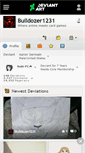 Mobile Screenshot of bulldozer1231.deviantart.com