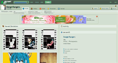 Desktop Screenshot of dangerrangers.deviantart.com