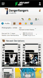 Mobile Screenshot of dangerrangers.deviantart.com