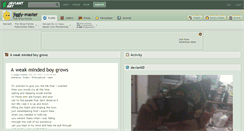 Desktop Screenshot of jiggly-master.deviantart.com
