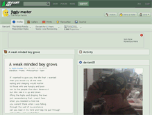 Tablet Screenshot of jiggly-master.deviantart.com