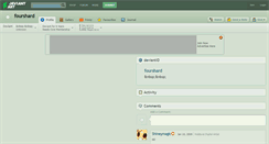Desktop Screenshot of fourshard.deviantart.com