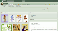 Desktop Screenshot of menkalinan.deviantart.com