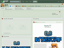 Tablet Screenshot of dev5.deviantart.com