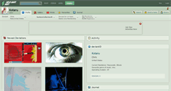 Desktop Screenshot of kotaru.deviantart.com