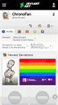 Mobile Screenshot of chronofan.deviantart.com