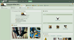Desktop Screenshot of converse-allstar-art.deviantart.com
