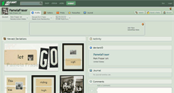 Desktop Screenshot of pamelafraser.deviantart.com