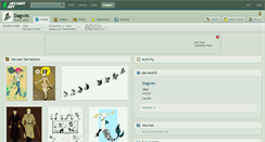 Desktop Screenshot of dagwin.deviantart.com