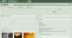 Desktop Screenshot of duvina.deviantart.com