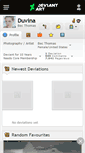 Mobile Screenshot of duvina.deviantart.com