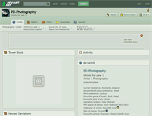 Tablet Screenshot of pd-photography.deviantart.com
