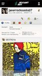 Mobile Screenshot of janerrockssocks07.deviantart.com