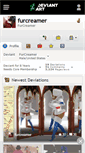 Mobile Screenshot of furcreamer.deviantart.com