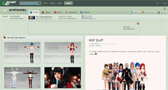 Desktop Screenshot of mrwhitefolks.deviantart.com