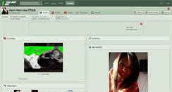 Desktop Screenshot of mew-mew-ice-chick.deviantart.com