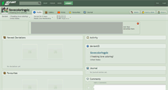 Desktop Screenshot of ilovecoloringplz.deviantart.com