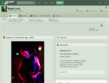 Tablet Screenshot of beast-love.deviantart.com