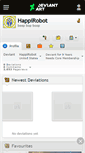 Mobile Screenshot of happirobot.deviantart.com