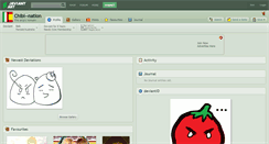Desktop Screenshot of chibi--nation.deviantart.com