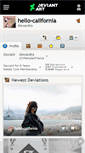 Mobile Screenshot of hello-california.deviantart.com