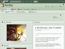 Tablet Screenshot of illbewaiting.deviantart.com