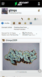 Mobile Screenshot of glimps.deviantart.com