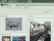 Tablet Screenshot of glimps.deviantart.com