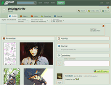 Tablet Screenshot of girxpiggyforlife.deviantart.com
