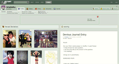 Desktop Screenshot of lenaleeku.deviantart.com