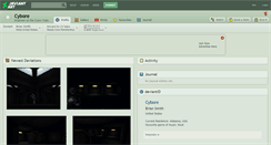 Desktop Screenshot of cybore.deviantart.com