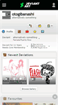 Mobile Screenshot of otogibanashi.deviantart.com