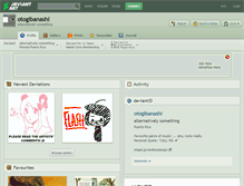 Tablet Screenshot of otogibanashi.deviantart.com